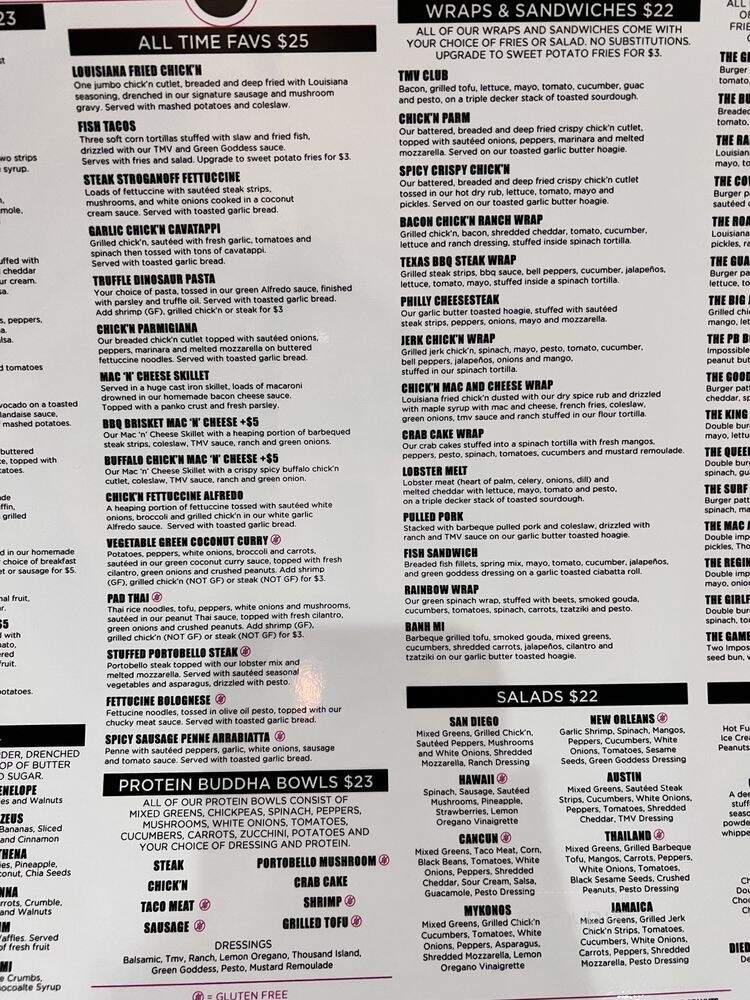 The Modern Vegan - Las Vegas, NV menu_pic