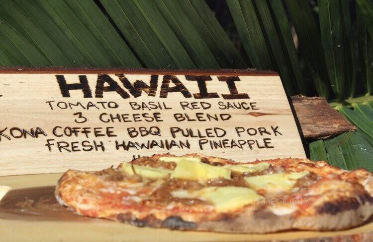 Pele's Pizza Hawaii - Makawao, HI menu_pic