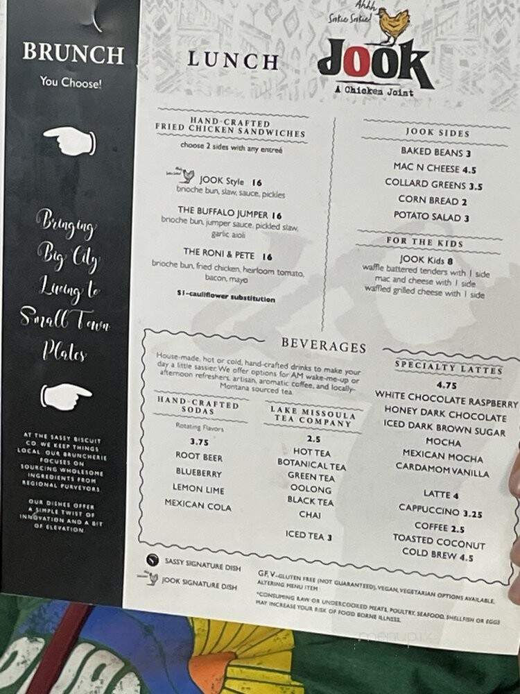 The Sassy Biscuit - Billings, MT menu_pic