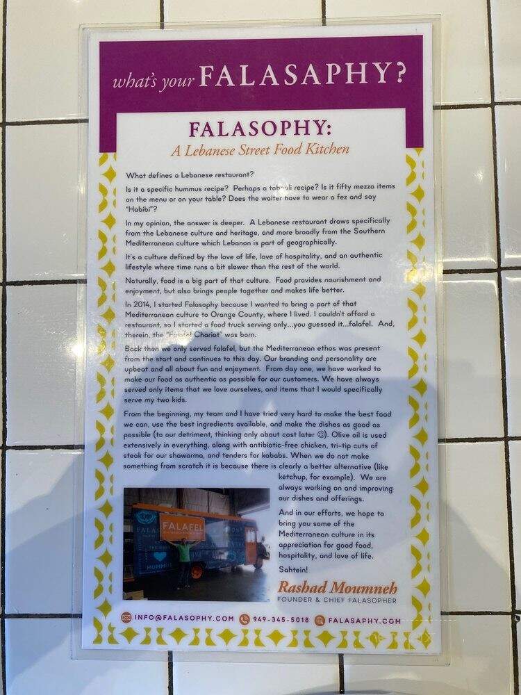 Falasophy - Irvine, CA