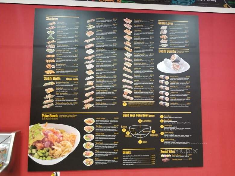 Sushi Runner Express - South Miami, FL menu_pic