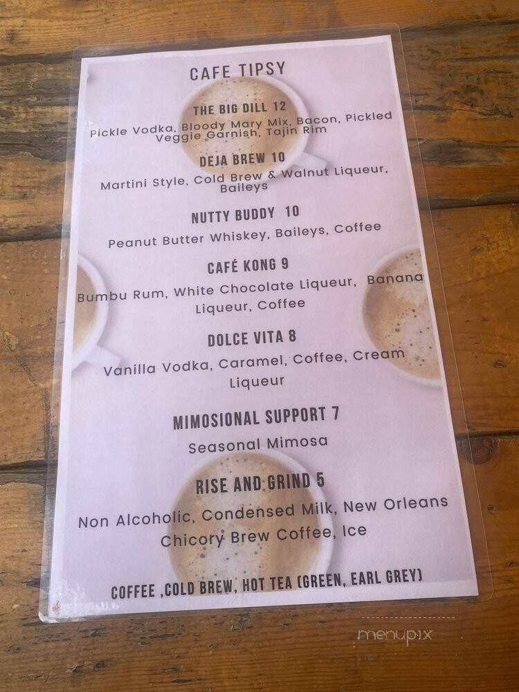 The Tipsy Oak - Arlington, TX menu_pic