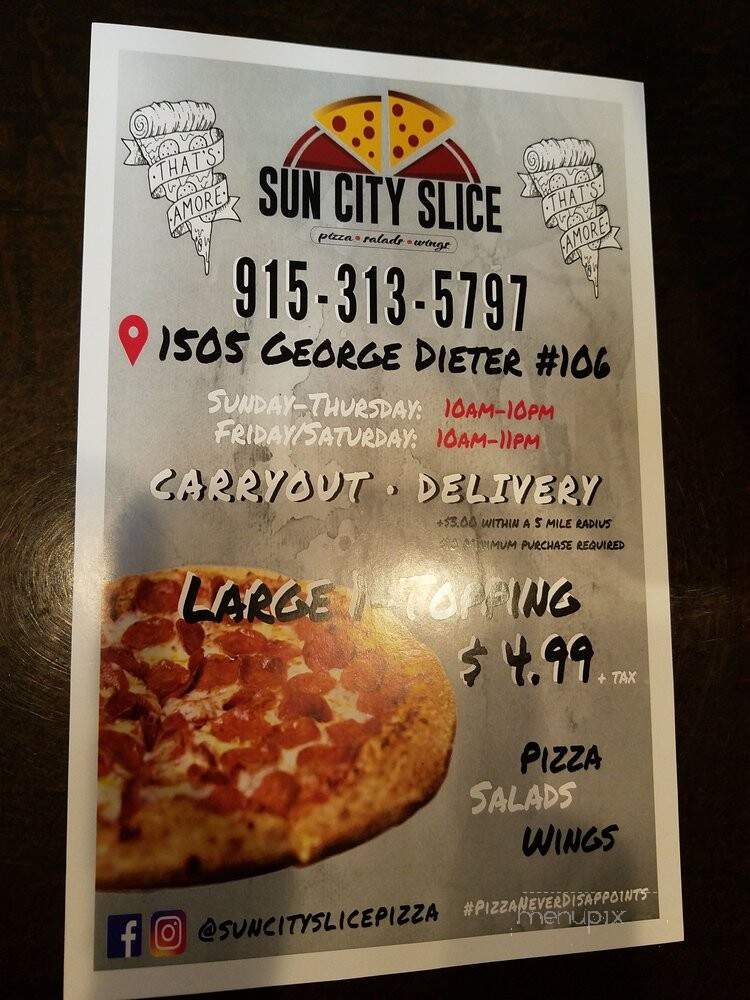 Sun City Slice - El Paso, TX