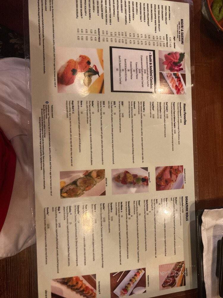 Fukuoka Sushi Bar & Grill - Houston, TX menu_pic