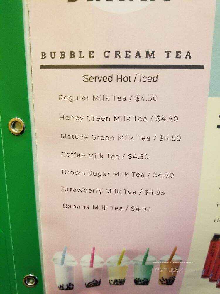 Sichuan Chinese - Normal, IL menu_pic