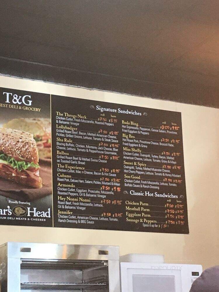 T&G Finest Deli & Grocery - Bronx, NY menu_pic