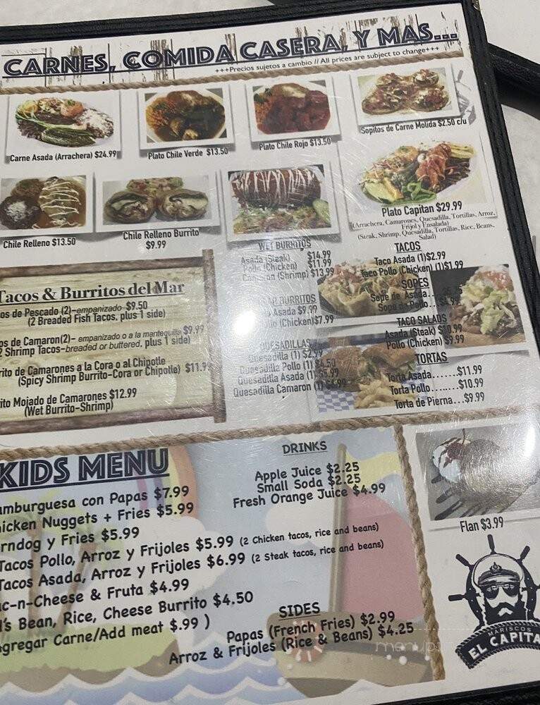 Mariscos El Capitan - Yuba City, CA