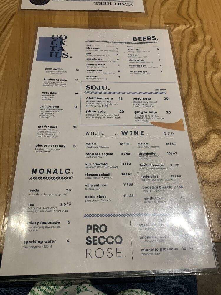Char'd - Milwaukee, WI menu_pic