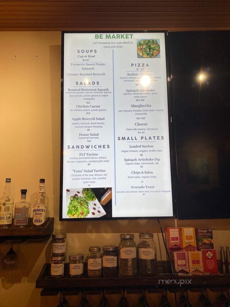 Be Market - Lake Bluff, IL menu_pic