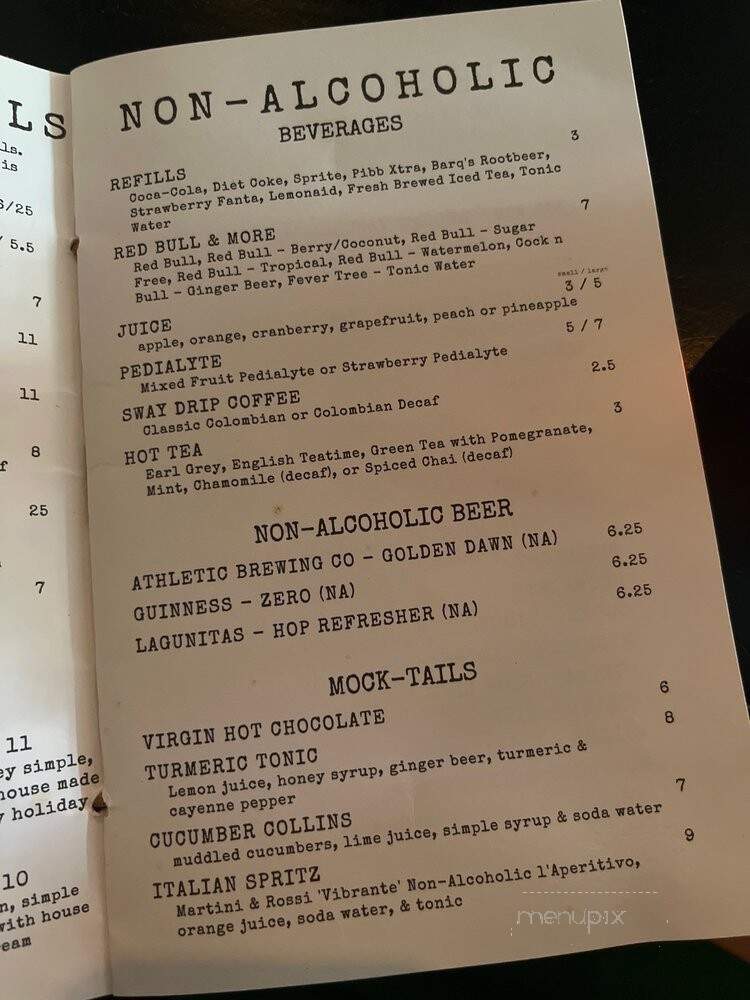 The Pressed Penny Tavern - Kansas City, MO menu_pic