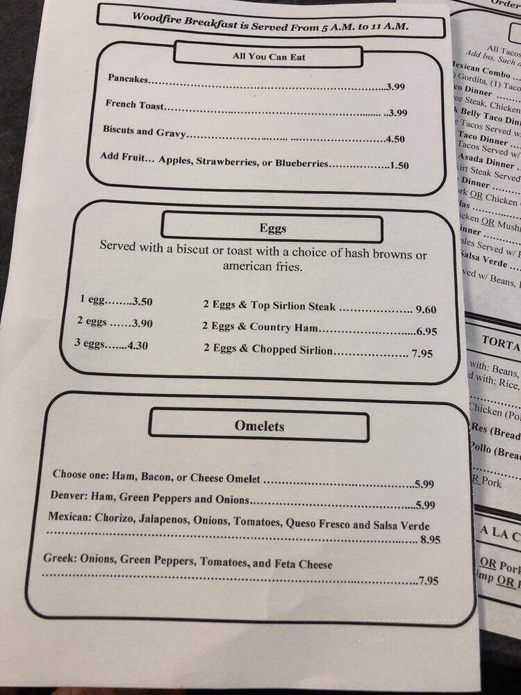 Woodfire Meat - Valparaiso, IN menu_pic
