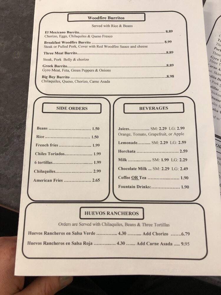 Woodfire Meat - Valparaiso, IN menu_pic