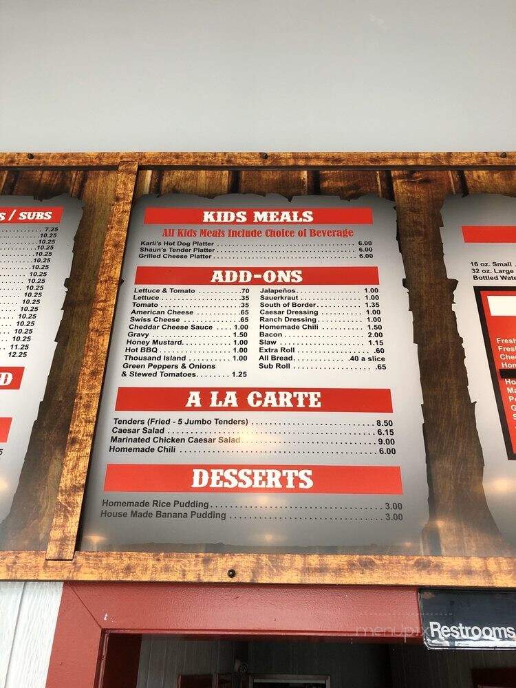 Chap's Pit Beef - Frederick, MD menu_pic