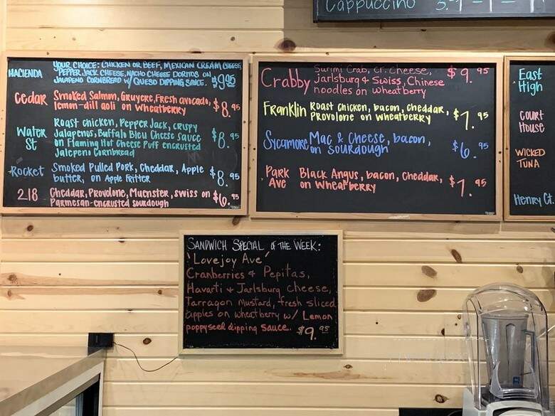 Lincoln Perk Coffee House - Waterloo, IA menu_pic