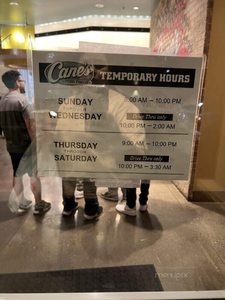 Raising Cane's Chicken Fingers - Ontario, CA