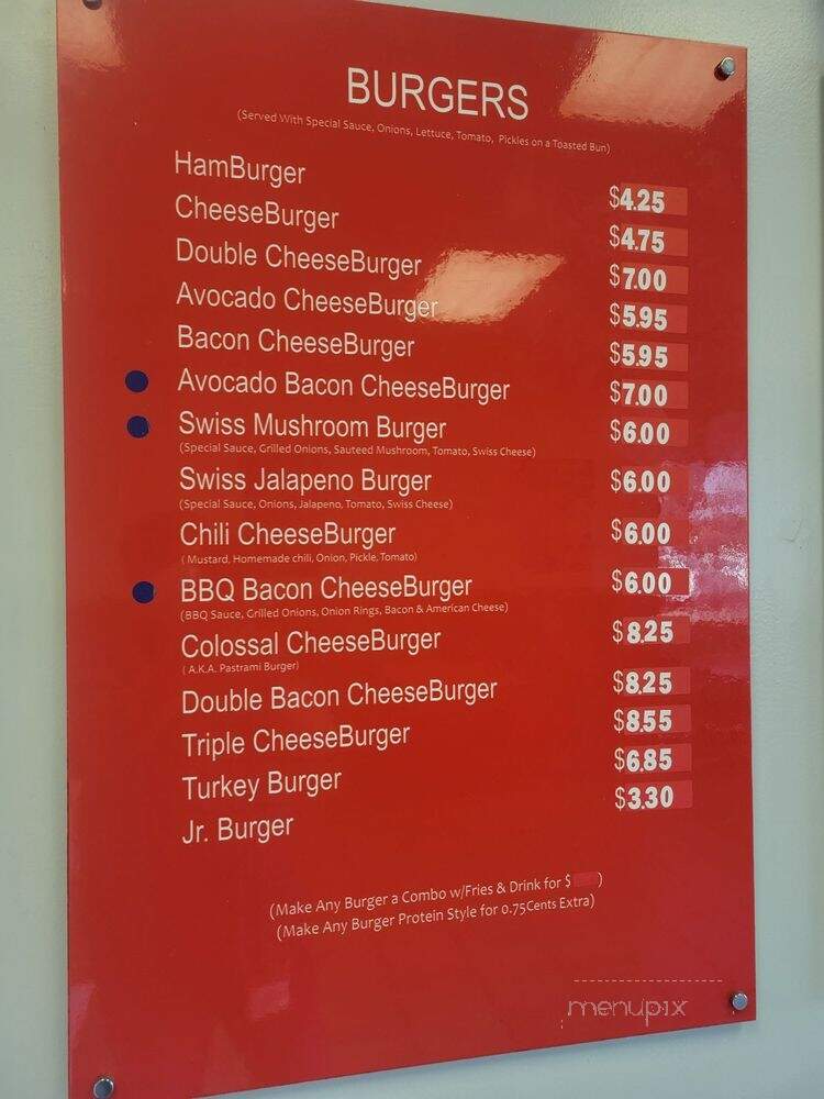 The Burgerstop - Norwalk, CA menu_pic