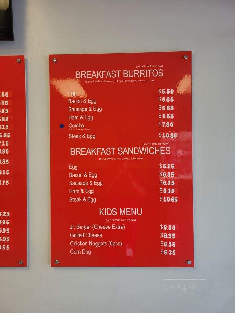 The Burgerstop - Norwalk, CA menu_pic