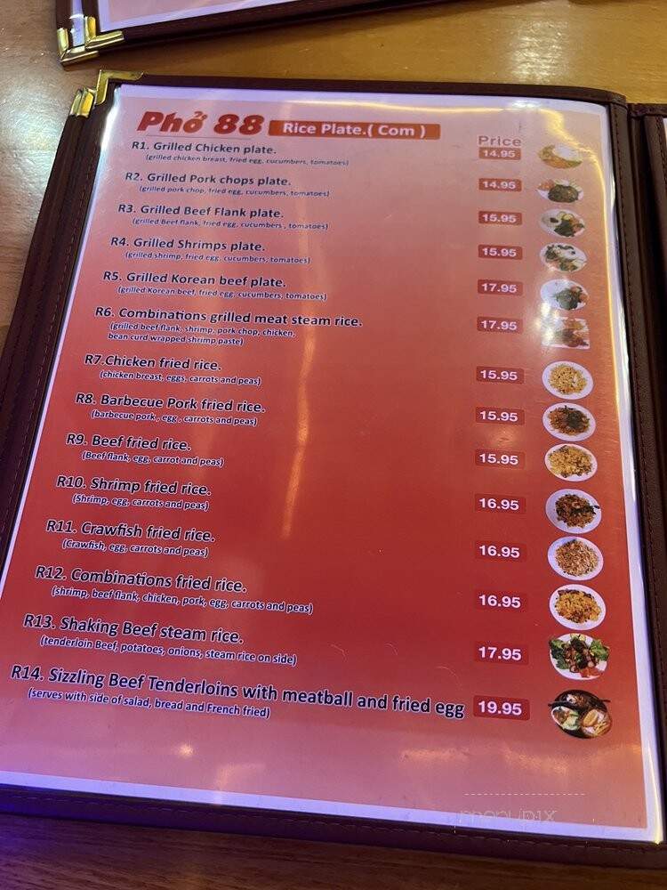 Pho 88 - Grand Junction, CO menu_pic