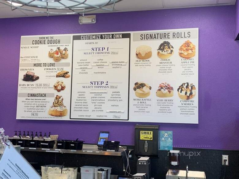 Cinnaholic - Las Vegas, NV menu_pic