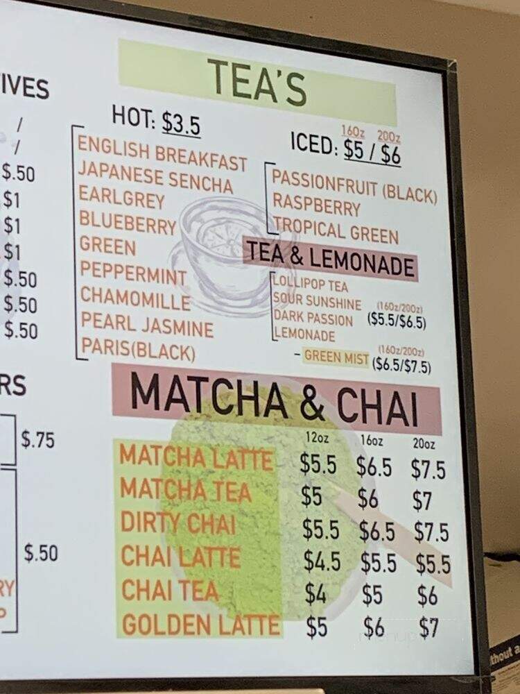 Mestizo - Los Angeles, CA menu_pic