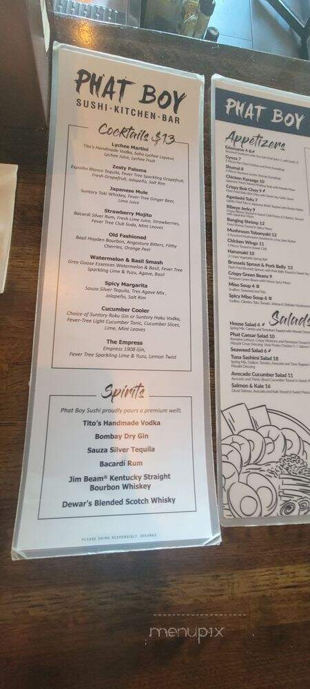 Phat Boy Downtown - Fort Lauderdale, FL menu_pic