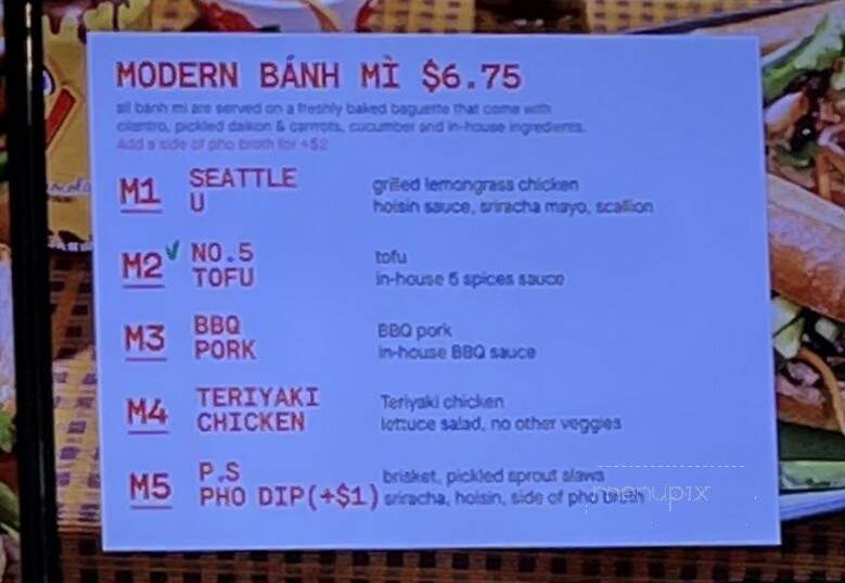Mr Saigon Banh Mi - Seattle, WA