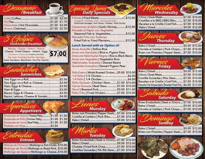La Cocina - Hackensack, NJ menu_pic