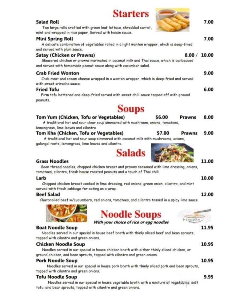 Ploy Thai Bistro - Cle Elum, WA menu_pic