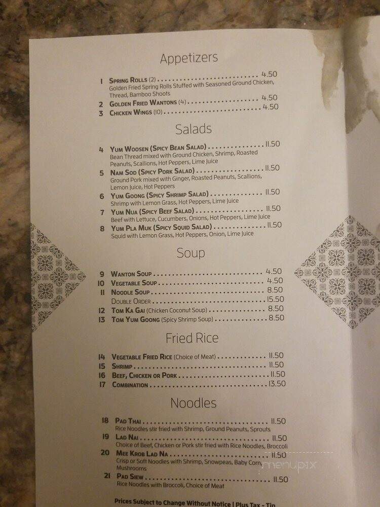 Thia Food Takeout - West Palm Beach, FL menu_pic
