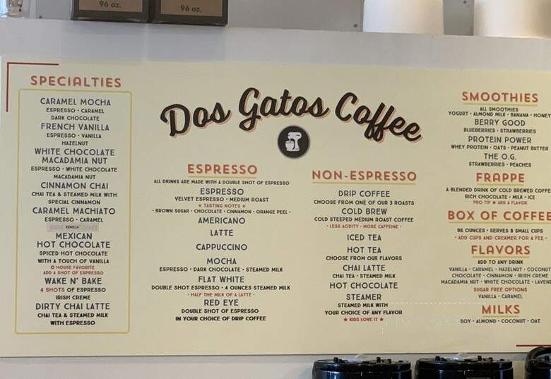 Dos Gatos Kolache Bakery and Coffee Shop - San Marcos, TX