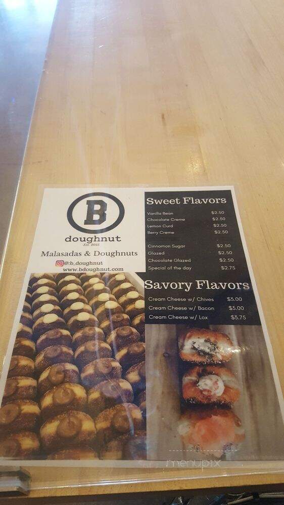 BDoughnutDC Union Market - Washington, DC menu_pic