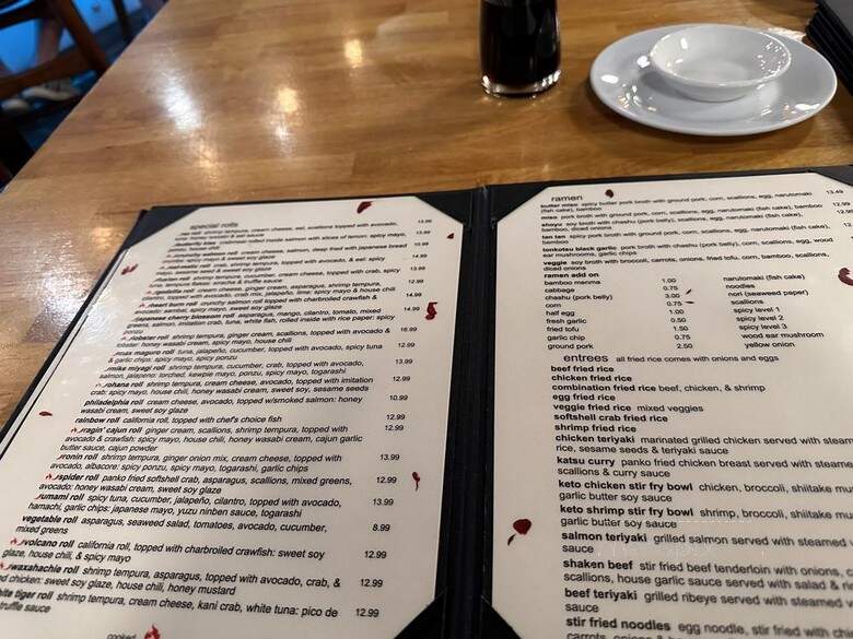 Ohana - Waxahachie, TX menu_pic