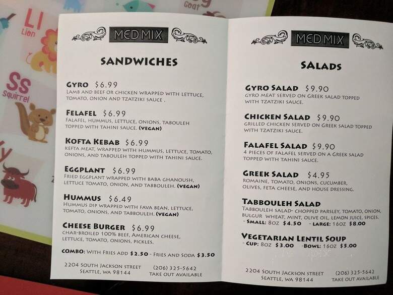 Me - Seattle, WA menu_pic