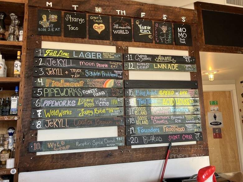 Truck & Tap Duluth - Duluth, GA menu_pic