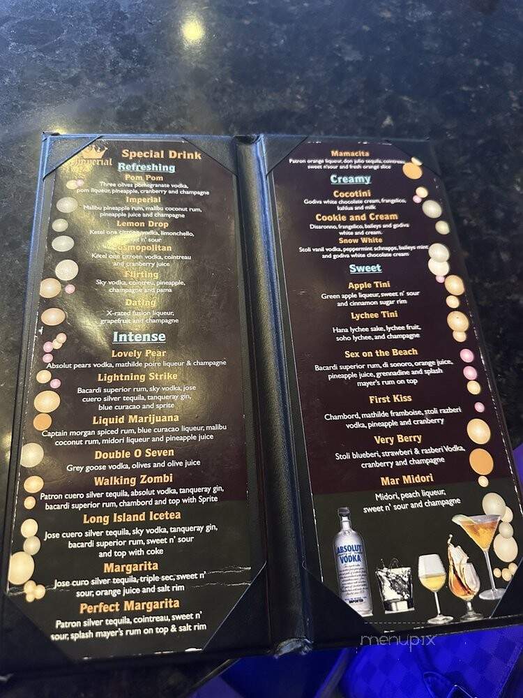 Imperial Hibachi & Sushi - Euless, TX menu_pic