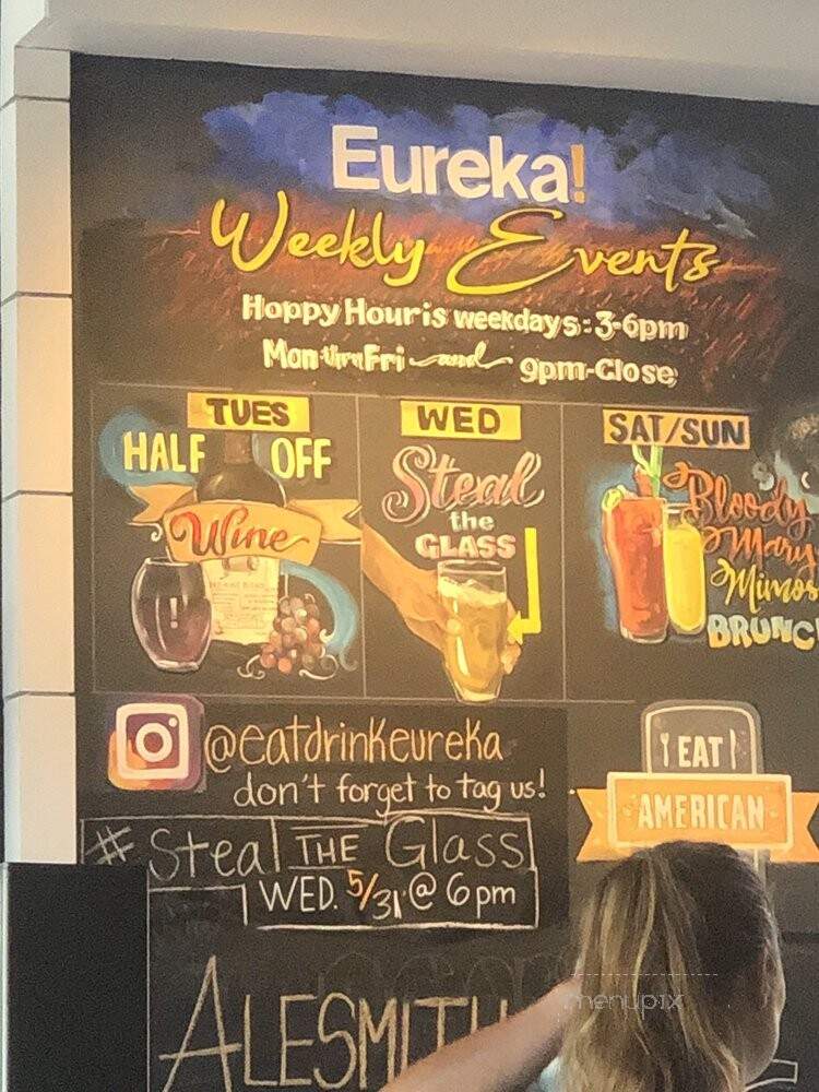 Eureka! - Cerritos, CA menu_pic