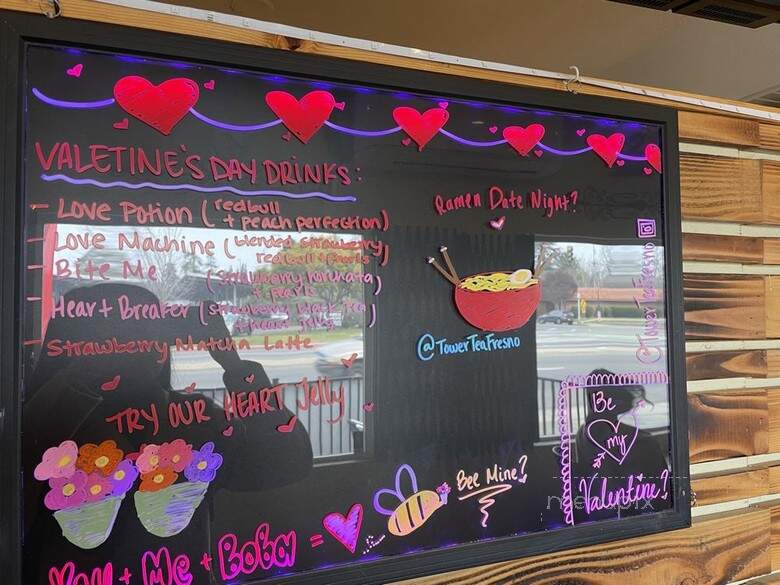 Tower Tea - Fresno, CA menu_pic
