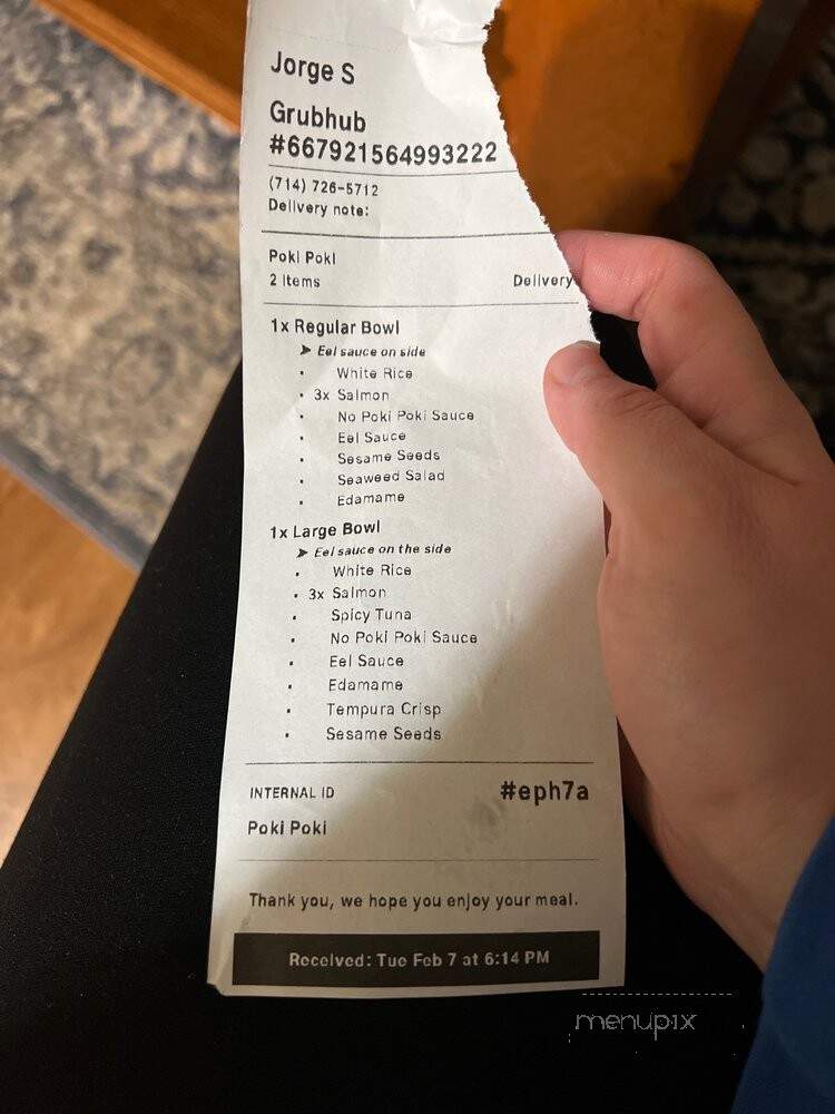 Poki Poki - Westminster, CA menu_pic
