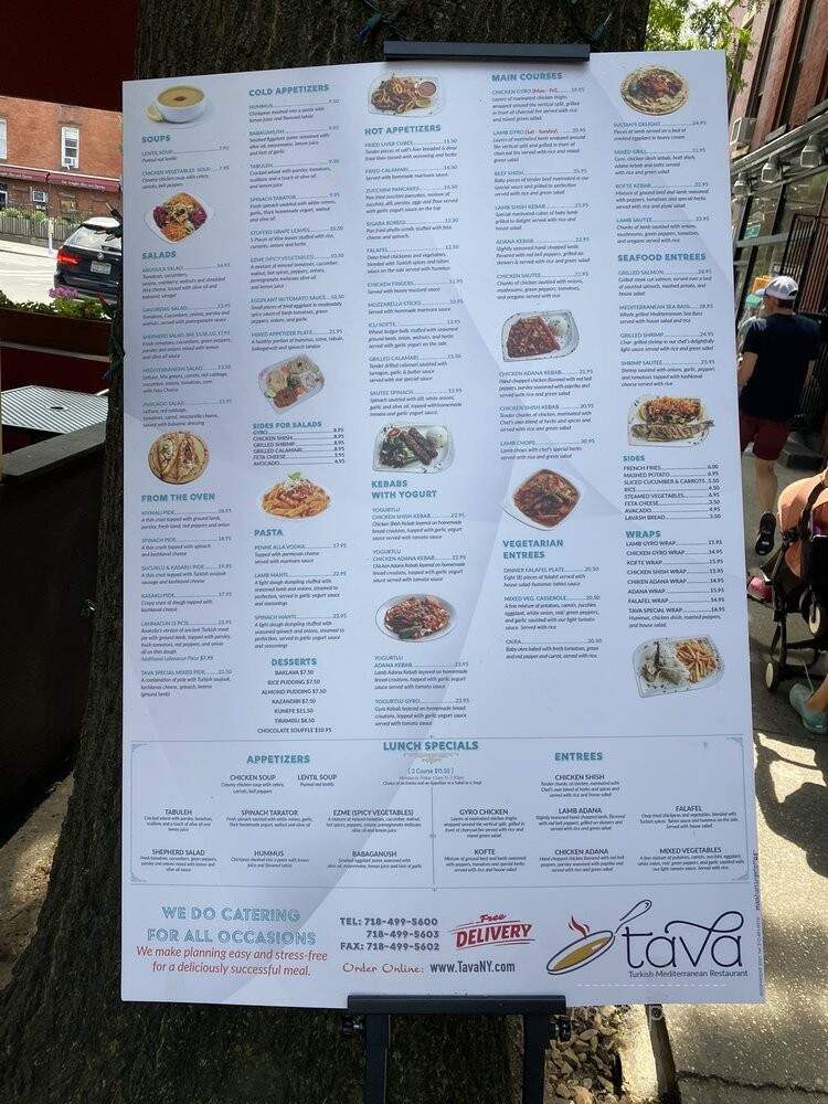 Tava Turkish and Mediterranean - Brooklyn, NY menu_pic