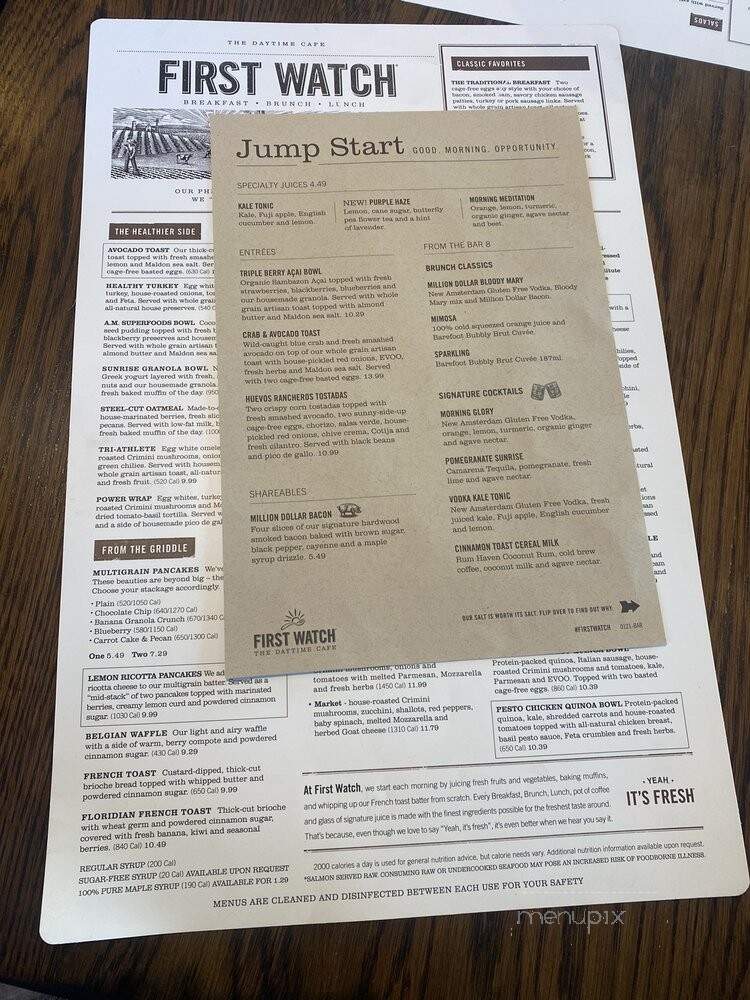 First Watch - Midlothian, VA menu_pic