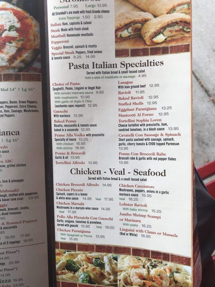 Cafe Pomodoro - Wilmington, DE menu_pic