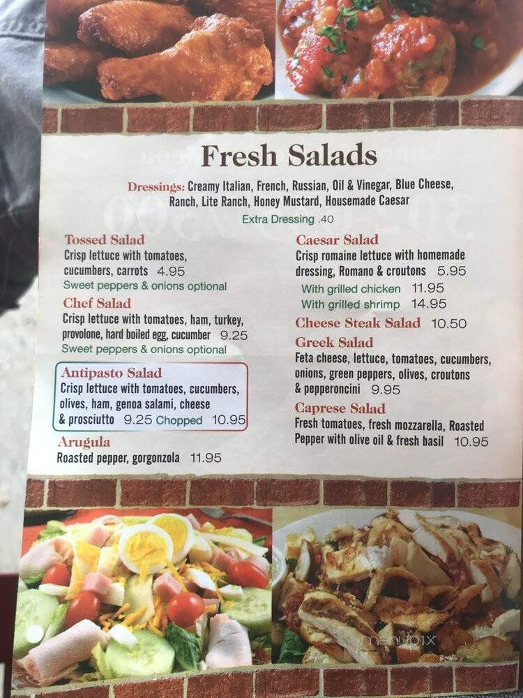Cafe Pomodoro - Wilmington, DE menu_pic