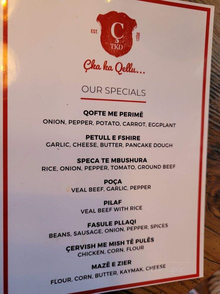 CKA KA QELLU - Bronx, NY menu_pic