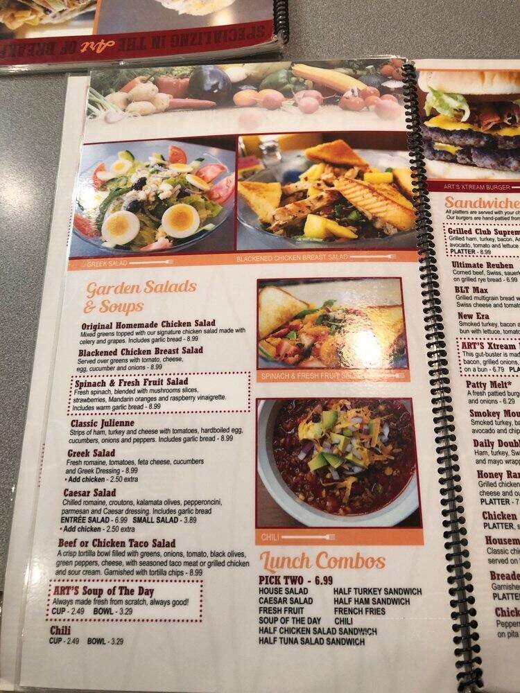 Art's Skillet - Indianapolis, IN menu_pic
