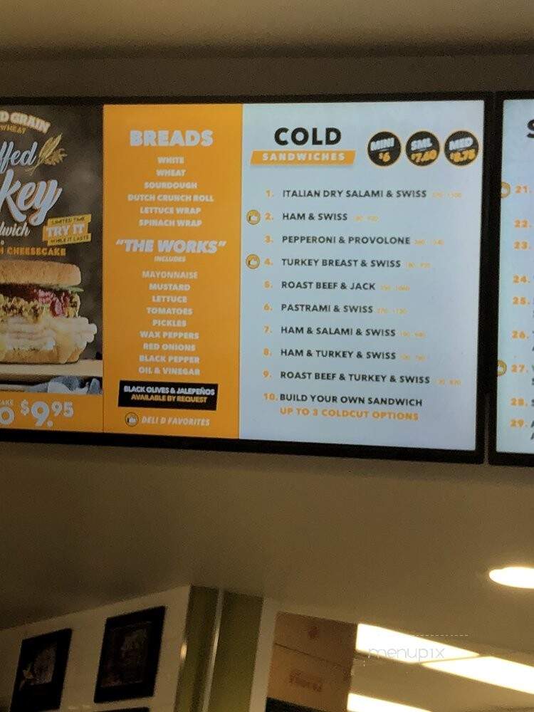 Deli Delicious - Fresno, CA menu_pic