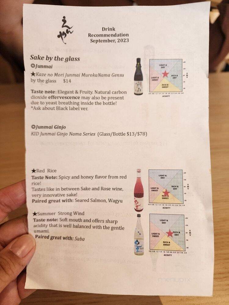 Sushi Enya - Pasadena, CA menu_pic