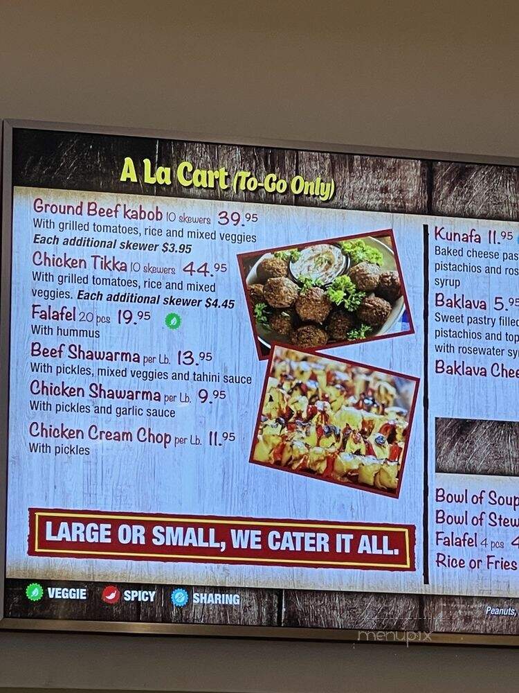 Happy Time Mediterranean Restaurant - El Cajon, CA menu_pic