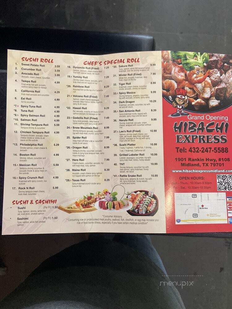 Hibachi Express Japanese Restaurant - Midland, TX