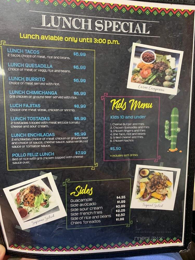 La Mixteca - Urbana, IL menu_pic