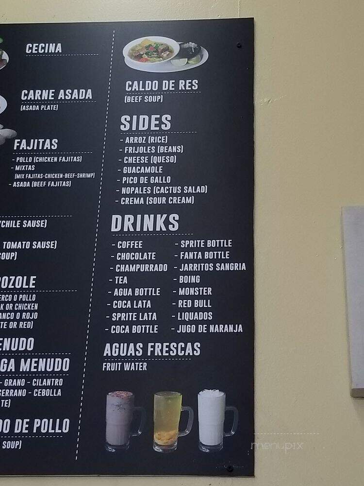 El Japo's Mexican Grill - Orange, CA menu_pic